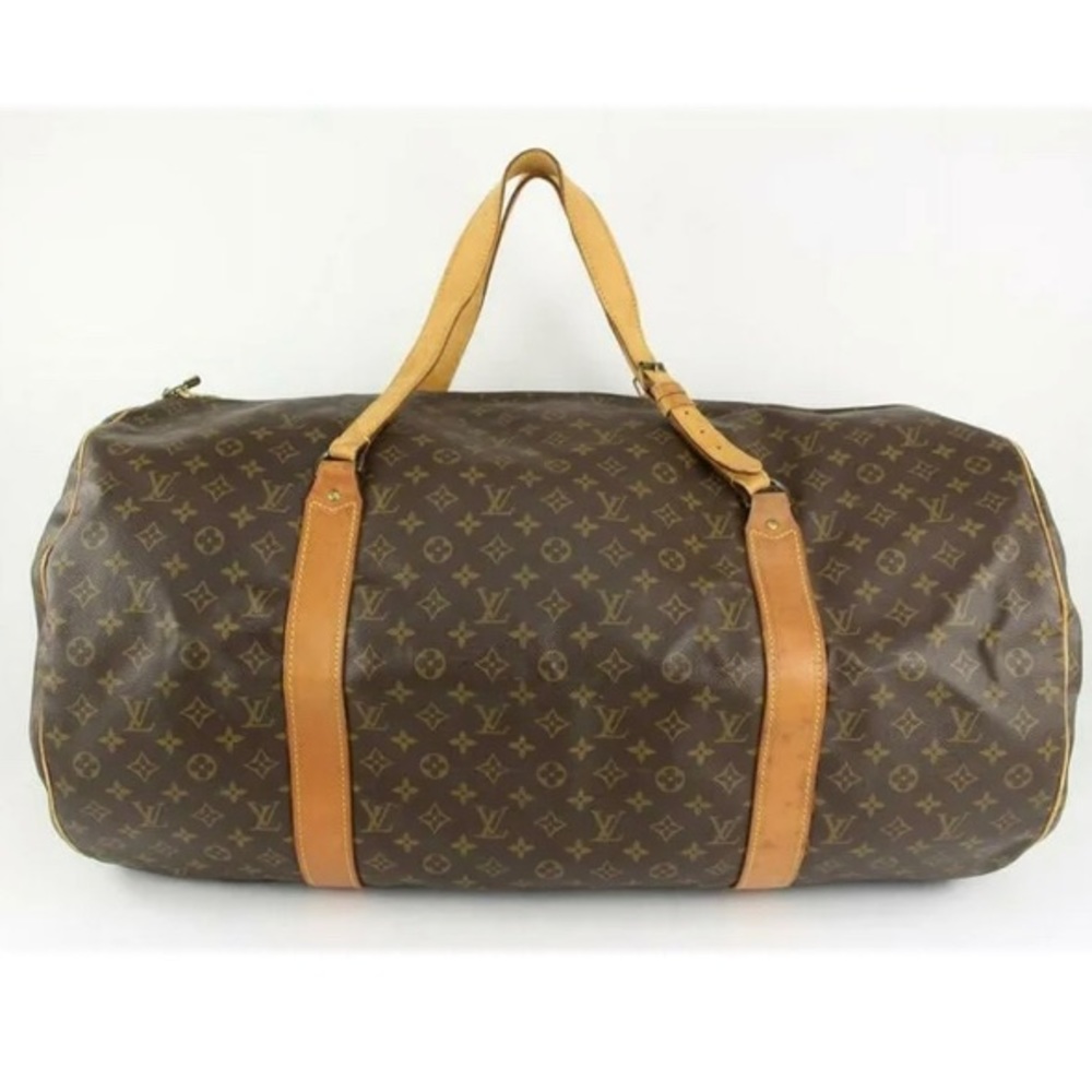 Louis Vuitton RARE XL Monogram Keepall Sac Polochon 70 Boston Duffle Bag